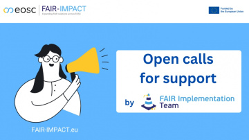 Stire 3 aprilie 2023 lansare FAIR IMPACT OpenCalls