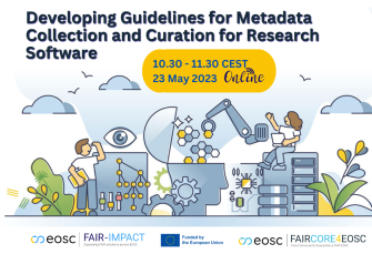 Stire 8 mai 2023 webinat FAIr Impact Curation for Research Software