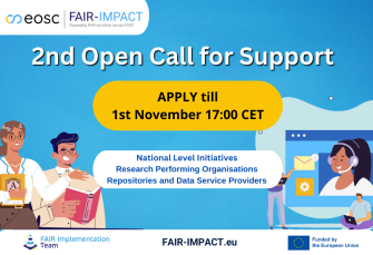 Stire 12 septembrie 2023 2nd Call FAIR IMPACT